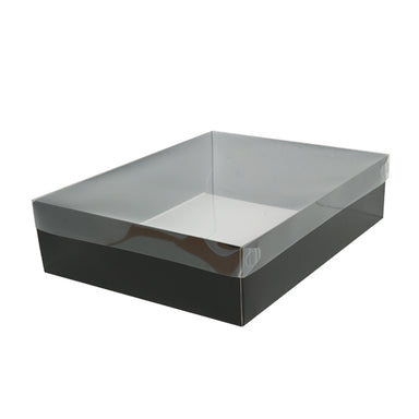 Clear Lid Gift Box Q (Pack of 25)