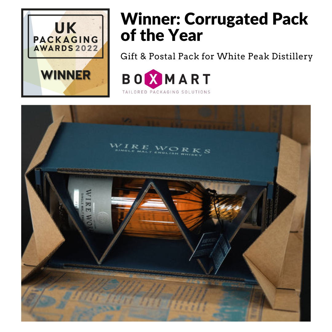 UK Packaging Awards 2022 - Winner of Corrugated Pack of the Year — BoxMart