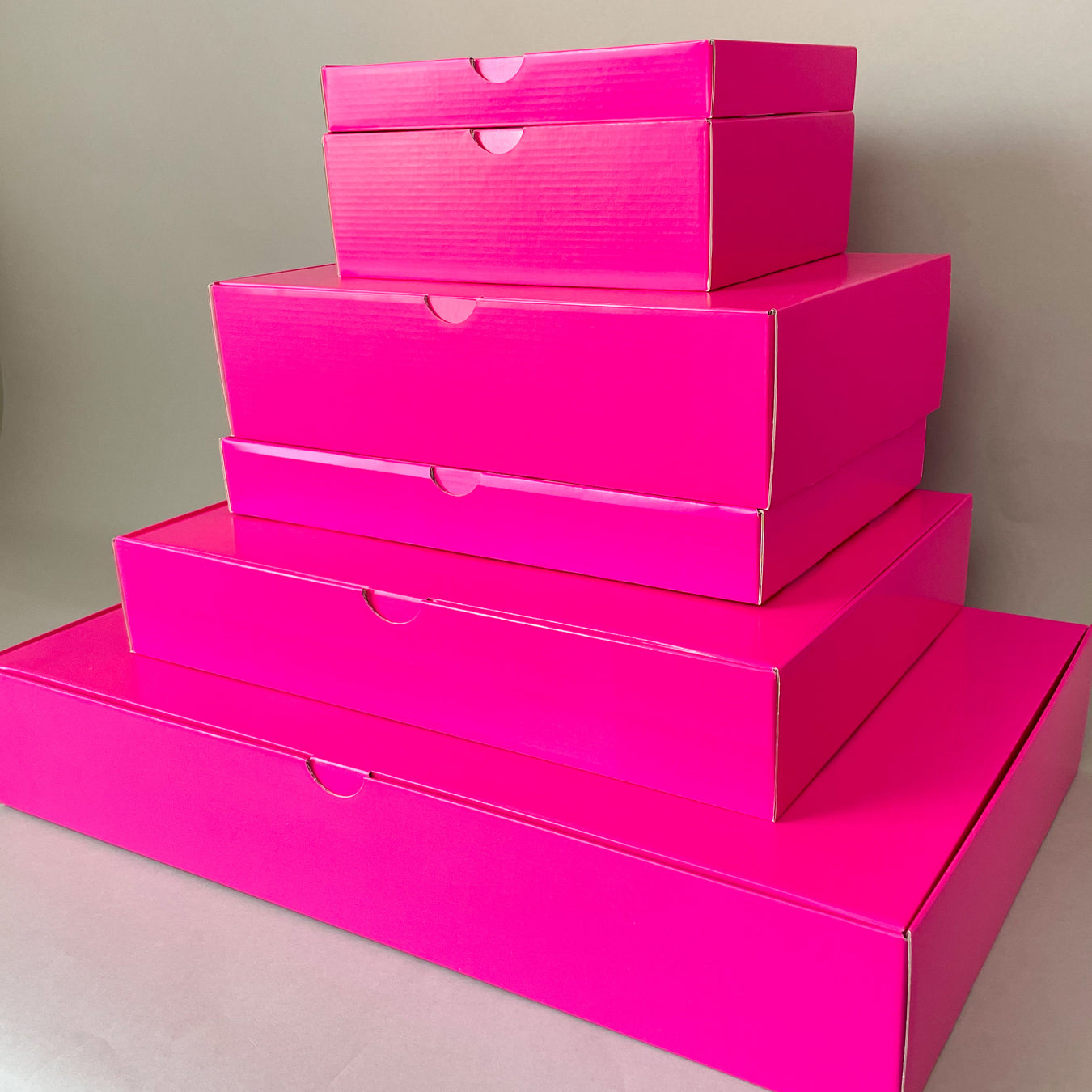 Fuchsia Pink Gift, Hamper & Postal Packaging