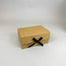 Eco Ribbon Closure Box - 220x150x100mm - Black Ribbon (Pack of 25)