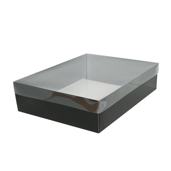 Clear Lid Gift Box Q (Pack of 25) — BoxMart