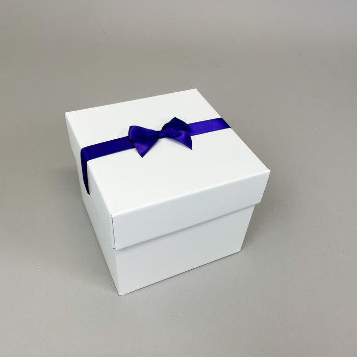 Pre-tied Bow - Size 3 (to fit Gift box E / Mini Hamper / Med Hexagonal. Boxes supplied separately) (Pack of 25)