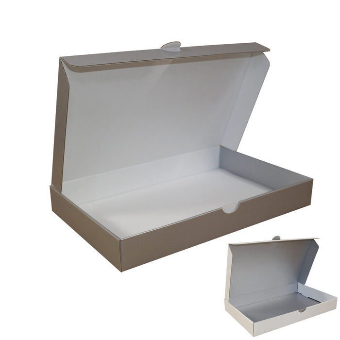 Ecommerce Box Size 2 White Silver