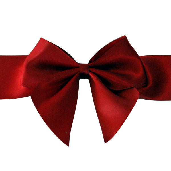 Pre-tied Bow - Size 7 (to fit Large Hamper / Balloon Box. Boxes supplied separately) (Pack of 25)