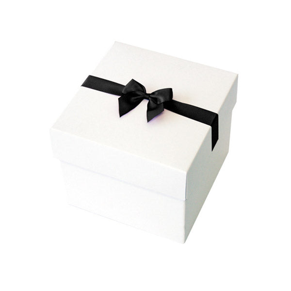 Black Pre tied Bow Size 5 to fit Keepsake Small Hamper Boxes