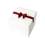 Crimson Pre tied Bow Size 5 to fit Keepsake Small Hamper Boxes
