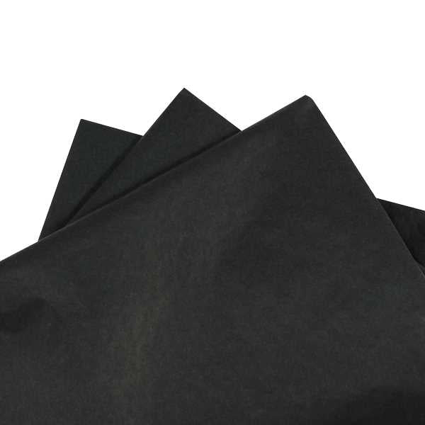 Acid Free Tissue Paper - Black (480 sheets)
