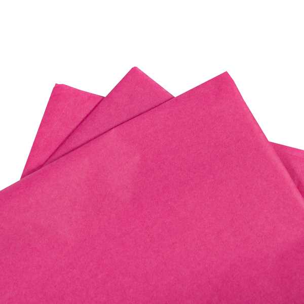 Acid Free Tissue Paper - Cerise (480 sheets) — BoxMart
