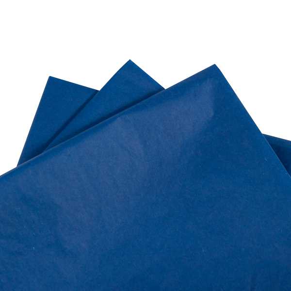 Acid Free Tissue Paper - Dark Blue (480 sheets)