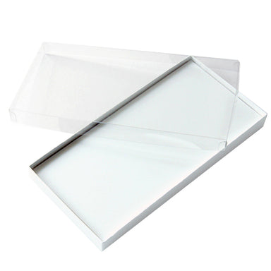 Voucher Box White with Clear Lid